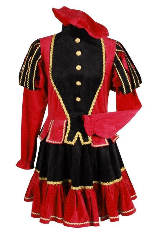 Dames Pietenpak Lucia Rood - XXL, Diversen, Sinterklaas, Verzenden