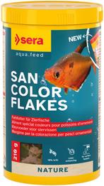 Sera San Color Flakes 250ml (Sera aquariumvoer), Dieren en Toebehoren, Ophalen of Verzenden, Nieuw, Overige typen