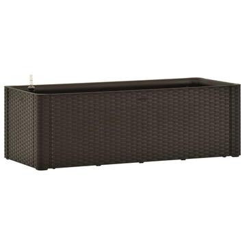 Hoge Plantenbak met Waterreservoir - OP = OP! Mokka, 35%... beschikbaar voor biedingen