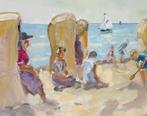Cor Schaap (1968) - Strandgezicht, Antiek en Kunst