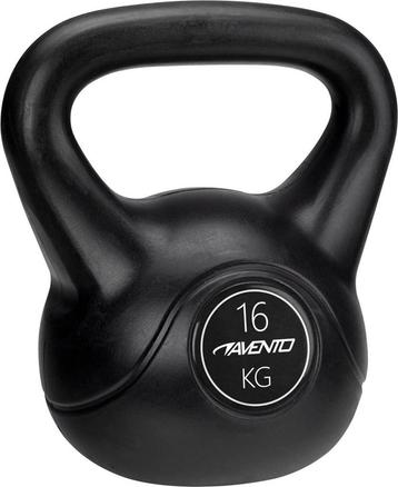 Avento Kettlebell - 16 kg - Zwart beschikbaar voor biedingen