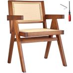 Eetkamerstoel Lizzy met Weens vlechtwerk in boho-stijl - don, Huis en Inrichting, Stoelen, Verzenden, Nieuw