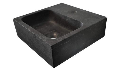 Hardstenen fontein vierkant 30x30x10, Doe-het-zelf en Verbouw, Sanitair, Nieuw, Verzenden