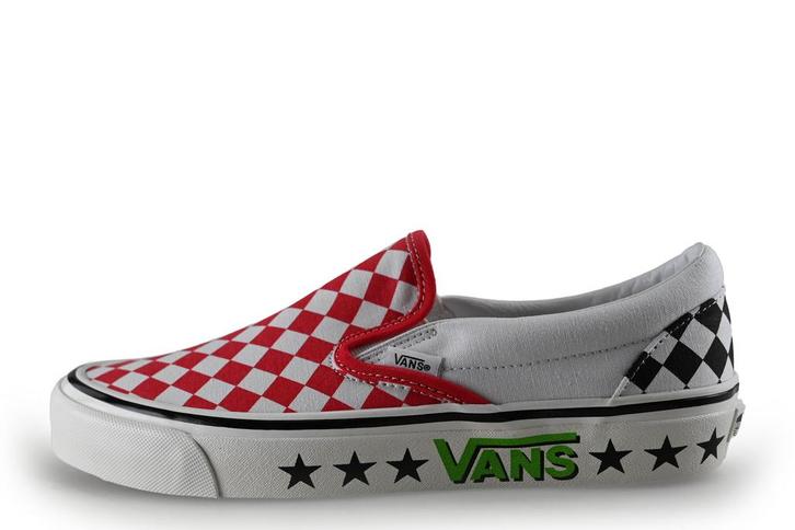 Vans Instappers in maat 41 Rood | 10% korting, Kleding | Dames, Schoenen, Rood, Zo goed als nieuw, Instappers, Verzenden