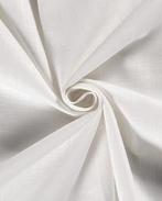 Linnen Katoen Washed Wit, Hobby en Vrije tijd, Stoffen en Lappen, Nieuw, Wit