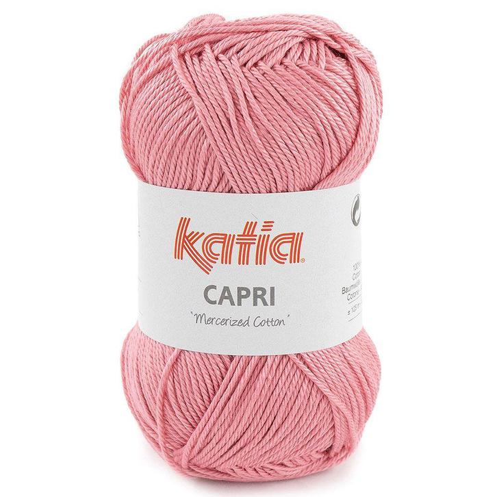 Katia Capri - 82183 pastelroze - Katoen Garen, Hobby en Vrije tijd, Breien en Haken, Ophalen of Verzenden