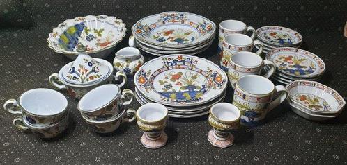 Faenza - Tafelservies - Keramiek, Antiek en Kunst, Antiek | Meubels | Tafels