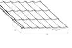 Gelegenheidspartij dakpanprofielplaten antraciet | € 8,70 m2, Doe-het-zelf en Verbouw, Nieuw, Overige materialen, 15 m² of meer