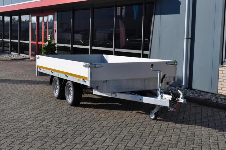 Geremde Eduard plateauwagen - 330x180 cm - 2000 kg bruto, Auto diversen, Aanhangers en Bagagewagens, Ophalen of Verzenden