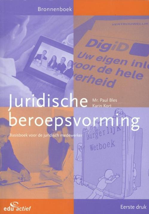 MBO Recht   Juridische beroepsvorming 9789037227109, Boeken, Wetenschap, Zo goed als nieuw, Verzenden