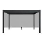 Zijwand Voor Lamellendak - Tahiti - 4x2,4 m - Antraciet, Verzenden, Nieuw