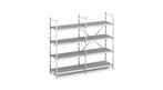 Hupfer Aluminium stelling Norm 12 40 cm diep | 10 formaten, Verzenden, Nieuw in verpakking