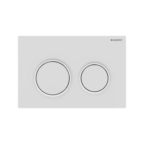 Drukplaat Geberit Omega 20 voor 2-toets Spoeling Witte, Doe-het-zelf en Verbouw, Sanitair, Ophalen of Verzenden