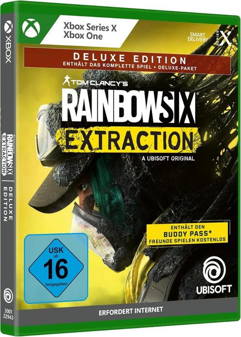 Tom Clancys Rainbow Six Extraction-Deluxe Edition Duits, Spelcomputers en Games, Games | Xbox Series X en S, Zo goed als nieuw