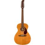 Fender Villager 12-String Aged Natural WN Tortoiseshell Pick, Verzenden, Nieuw