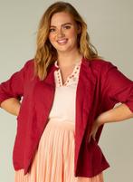 Yesta 100% linnen jasje Janely 70 cm Maat:, Verzenden, Nieuw, Overige kleuren