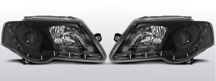 Koplampen Devil Eyes Real DRL | Volkswagen Passat B6 3C 2005, Auto-onderdelen, Verlichting, Nieuw, Volkswagen, Verzenden