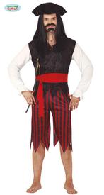 Piraten Kostuum William Man, Kleding | Heren, Nieuw, Ophalen of Verzenden