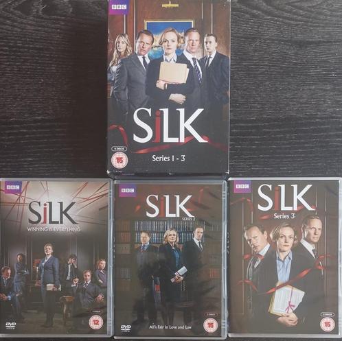 Silk series 1 - 3                           Gratis verzenden, Cd's en Dvd's, Dvd's | Tv en Series, Zo goed als nieuw, Boxset, Overige genres