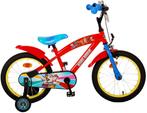 Paw Patrol Kinderfiets - Jongens - 16 inch - Rood Blauw, Fietsen en Brommers, Fietsen | Kinderfietsjes, Verzenden, Nieuw