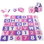 Puzzle mat 1cm dik foam Letters 1.89x1.89 mtr, Kinderen en Baby's, Speelgoed | Speelkleden, Nieuw, Ophalen of Verzenden