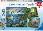 Dinosauriërs Puzzel (3x49 stukjes) | Ravensburger - Puzzels, Verzenden, Nieuw