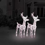 vidaXL Kerstrendieren 2 st 80 LEDs acryl warmwit, Diversen, Kerst, Verzenden, Nieuw