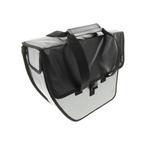Beck Enkele Shopper Fietstas Chopper Zilver Zwarte Flap, Fietsen en Brommers, Nieuw