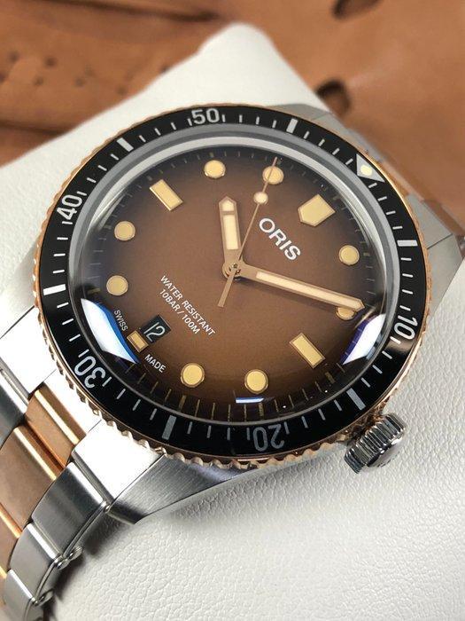 Oris - Divers Sixty-Five Automatic Bronze - 01 733 7707, Sieraden, Tassen en Uiterlijk, Horloges | Heren