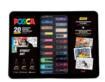 Posca paintmarker metalen in assorti ontwerp Street art beschikbaar voor biedingen