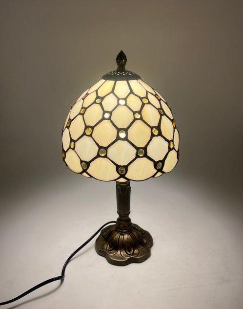 Tafellamp - Glas-in-lood - Tiffany-stijl lamp, Antiek en Kunst, Curiosa en Brocante