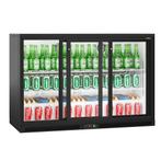 GGM Gastro | Barkoelkast - 1330mm - 320 liter - met 3 glazen, Witgoed en Apparatuur, Verzenden, Nieuw, 85 tot 120 cm