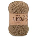 DROPS Alpaca Uni Colour - 9031 amandel - Wol Garen, Hobby en Vrije tijd, Breien en Haken, Ophalen of Verzenden, Nieuw