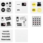 Insta360 Button Sticker Set, Ophalen of Verzenden, Nieuw, Overige merken