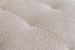 Moderne grote bank ROYAL 295 cm champagne beige Bouclé lente, Ophalen of Verzenden, Nieuw
