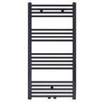 Designradiator BWS Nile Gobi 110x60cm Geborsteld Mat Zwart, Ophalen of Verzenden, Nieuw, Overige typen