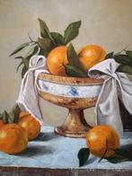 V. Fiorani (XX) - Vaso con mandarini