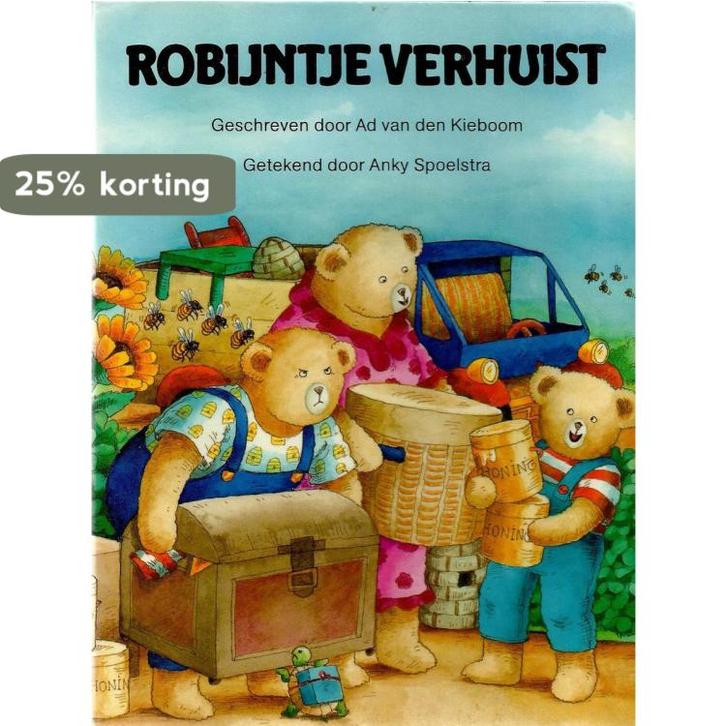 Robyntje verhuist 9789080040618 Kieboom, Boeken, Overige Boeken, Gelezen, Verzenden