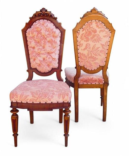 Fauteuil (2) - Victoriaanse Stijl Modern Klassiek Bloemen, Antiek en Kunst, Curiosa en Brocante