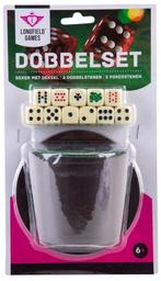 Pokerbeker met Deksel | Longfield - Spelonderdelen, Verzenden, Nieuw