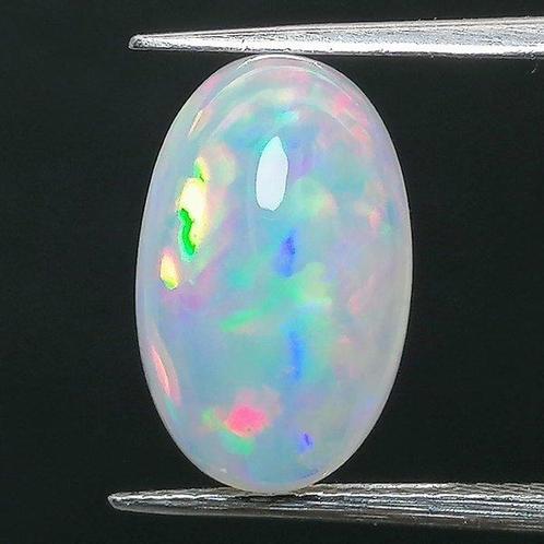 Opaal - 2.93 ct - Instituto Gemólogico Español (IGE) -, Sieraden, Tassen en Uiterlijk, Edelstenen
