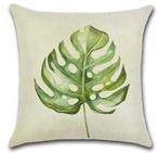 Groen blad DD design | kussenhoes, Verzenden, Nieuw