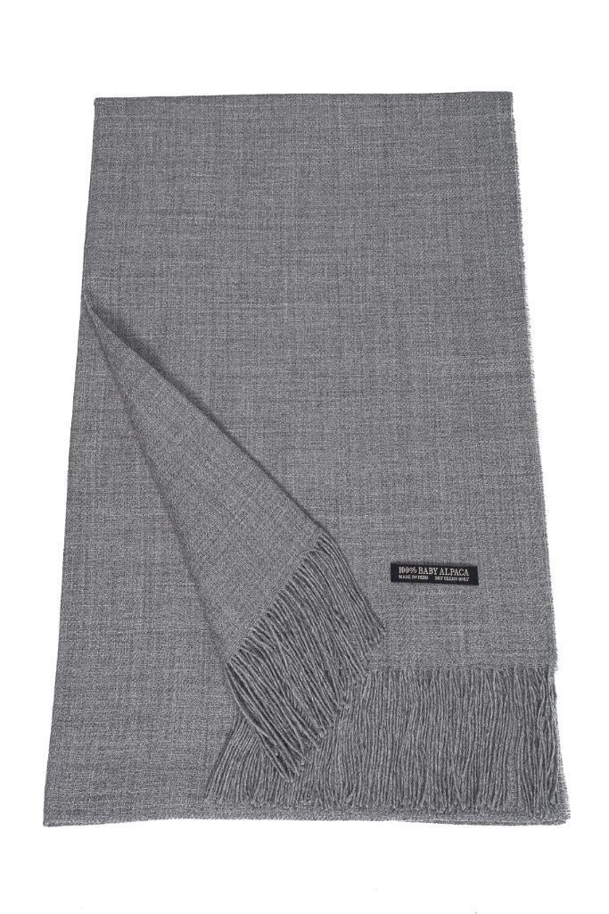 Warme alpaca sjaal Special Nardo grijs NIEUW, Kleding | Heren, Mutsen, Sjaals en Handschoenen, Sjaal, Nieuw, Ophalen of Verzenden