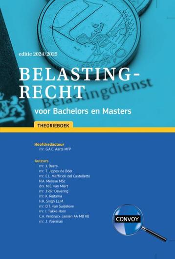 Belastingrecht voor Bachelors en Masters 20242 9789463174459 beschikbaar voor biedingen