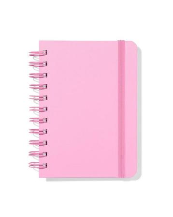 HEMA Notitieboek A6 gelinieerd roze beschikbaar voor biedingen