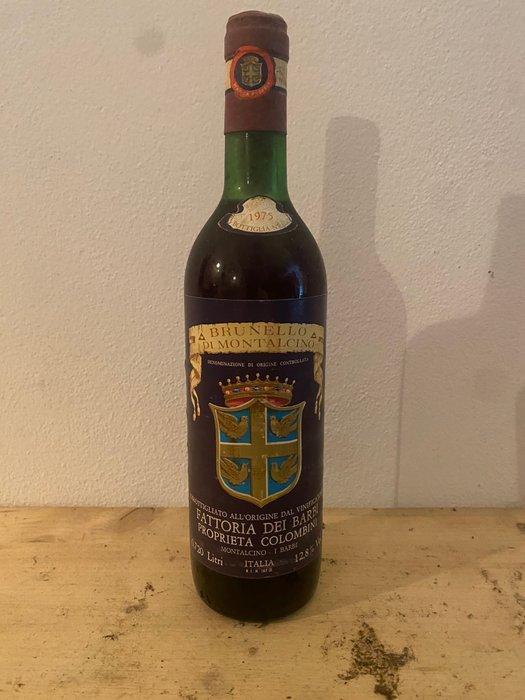 1975 , 1975 x2 Barbi - Brunello di Montalcino - 3 Flessen, Verzamelen, Wijnen