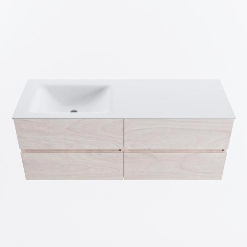 MONDIAZ VICA 130cm badmeubel onderkast Underlayment 4 lades., Doe-het-zelf en Verbouw, Sanitair, Bad, Nieuw, Ophalen of Verzenden