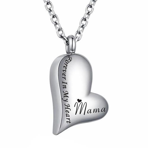 Fako Bijoux® - Ashanger / Assieraad - Hart - Mama -, Sieraden, Tassen en Uiterlijk, Kettingen, Verzenden