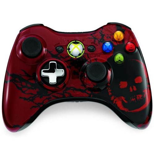 Microsoft Xbox 360 Controller - Gears of War 3 Limited Editi, Spelcomputers en Games, Spelcomputers | Xbox 360, Zo goed als nieuw