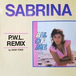 12 inch gebruikt - Sabrina - All Of Me (Boy Oh Boy) (P.W...., Cd's en Dvd's, Vinyl Singles, Zo goed als nieuw, Verzenden